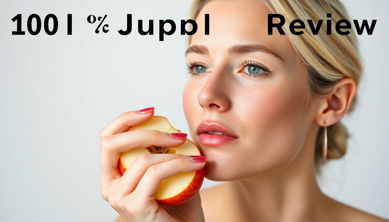 Clear Skin Apple Juice Test