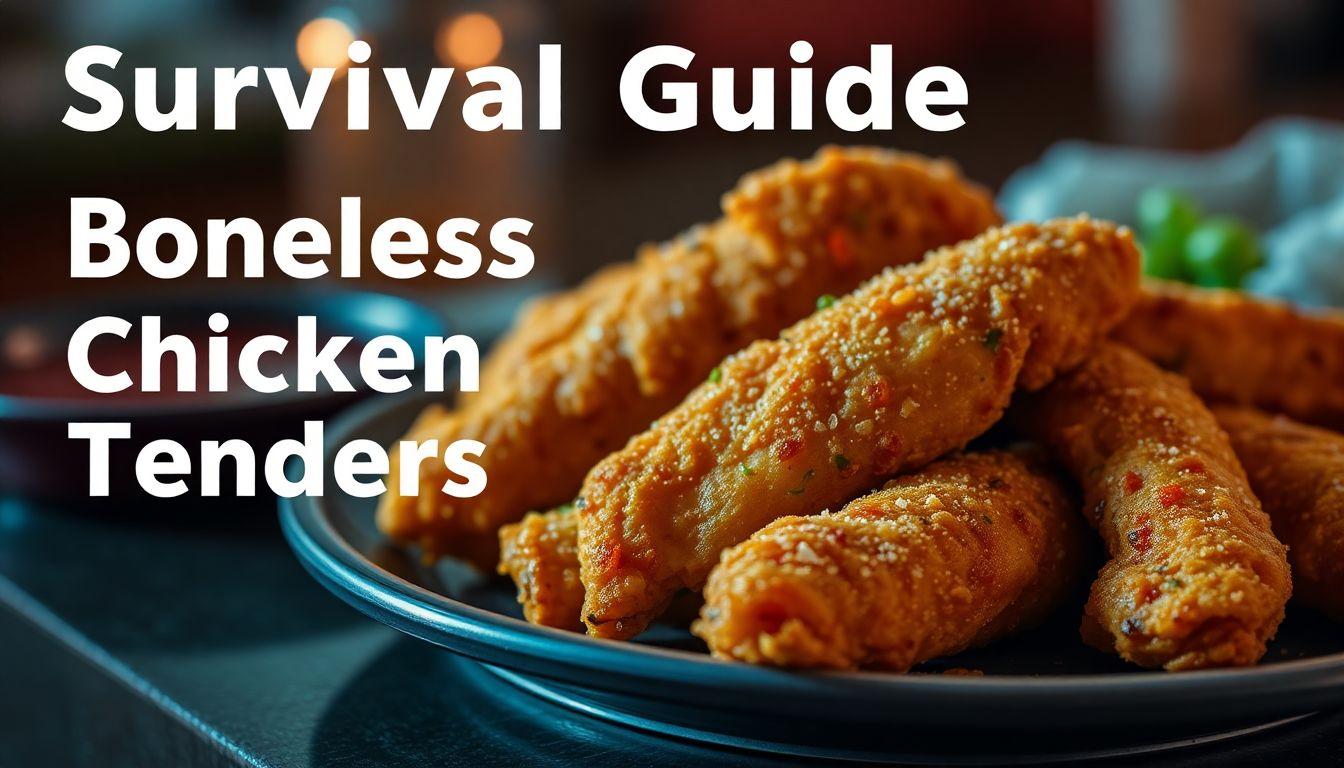 Air chilled tenders are the only late night snack that wont wreck your skin