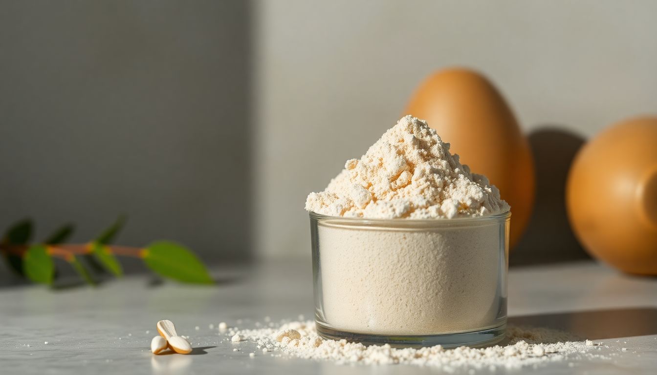 Pure almond powder offers better nutrient density than flavored protein blends