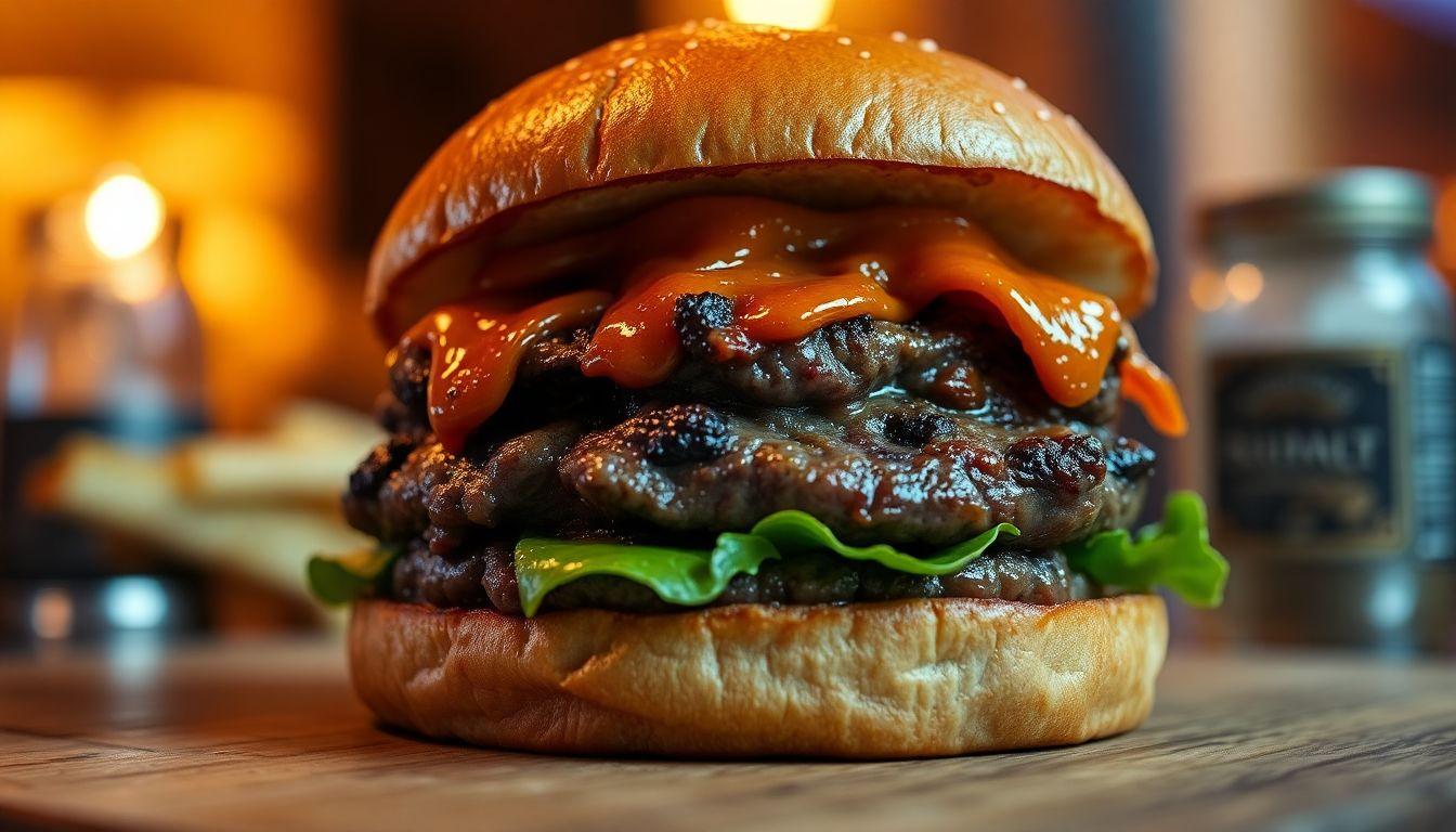 Angus Cheeseburger Luxury vs Cheap