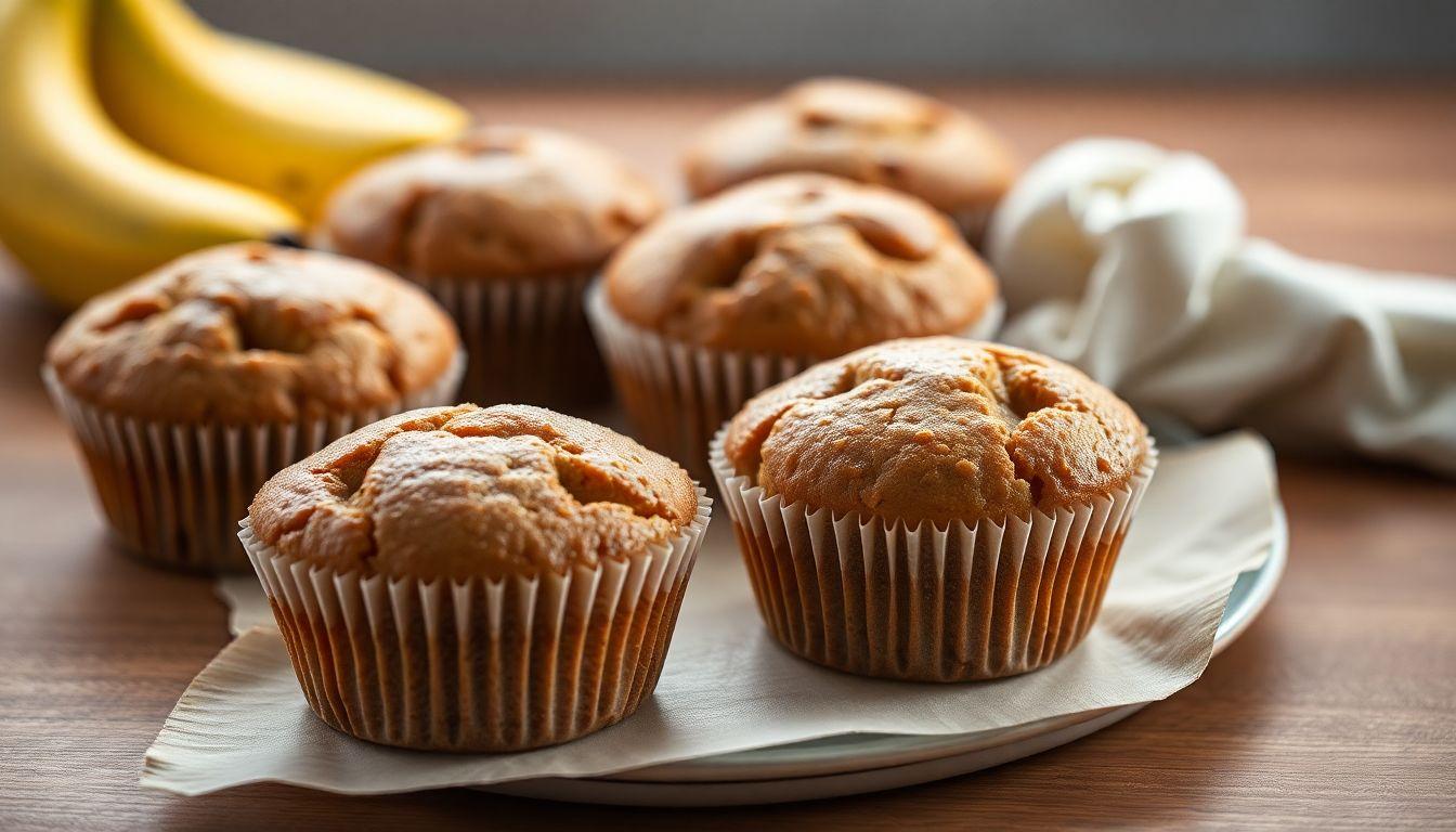 Banana Muffins for the Overwhelmed