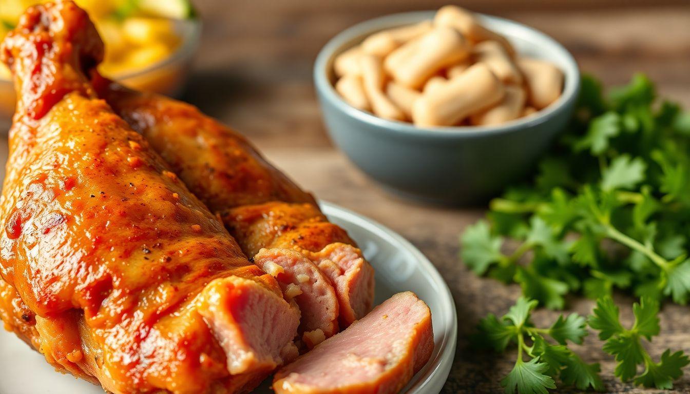 Check the Rib Meat Label