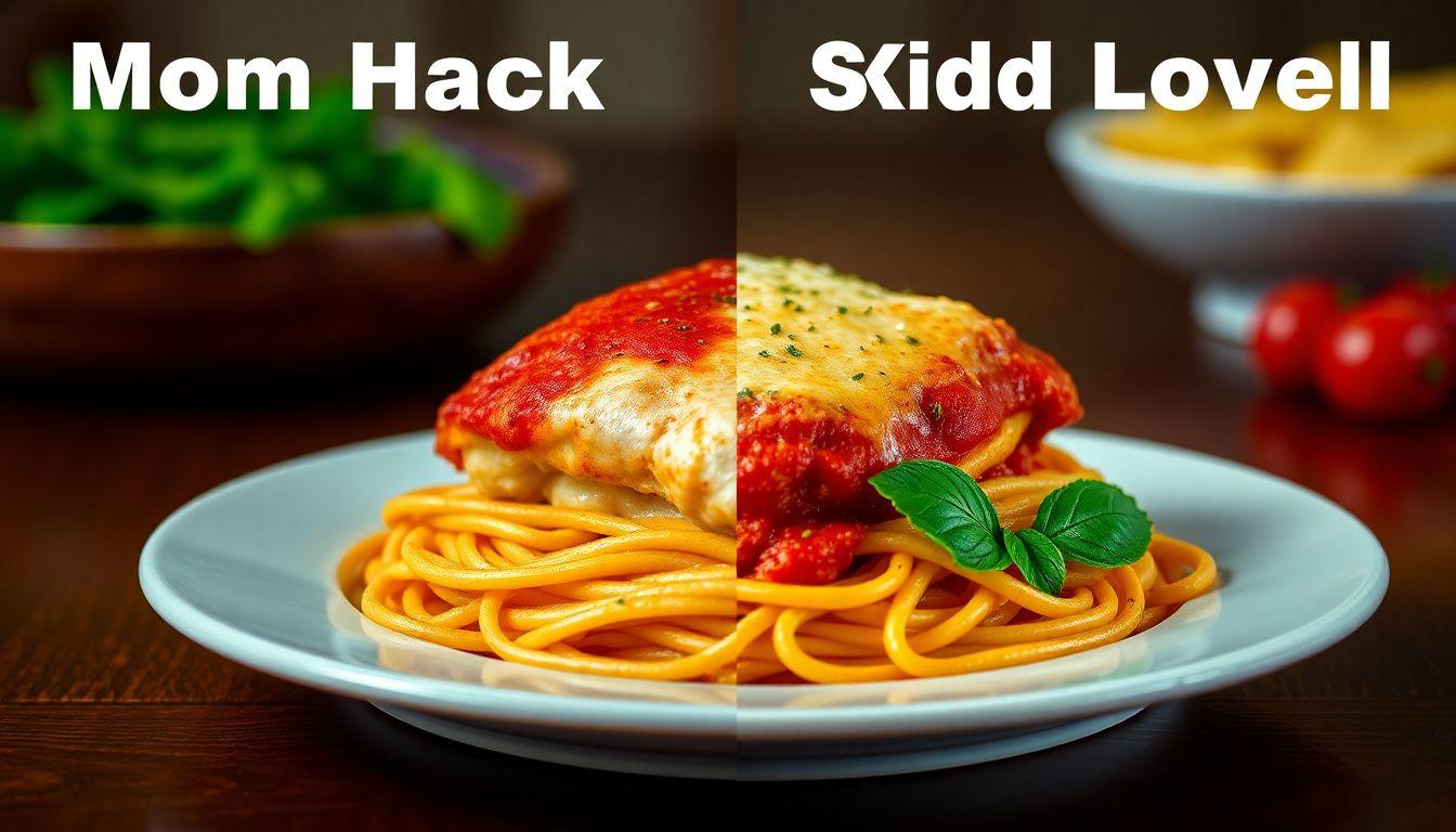 Chicken Parmesan with Spaghetti Meal Reality Check