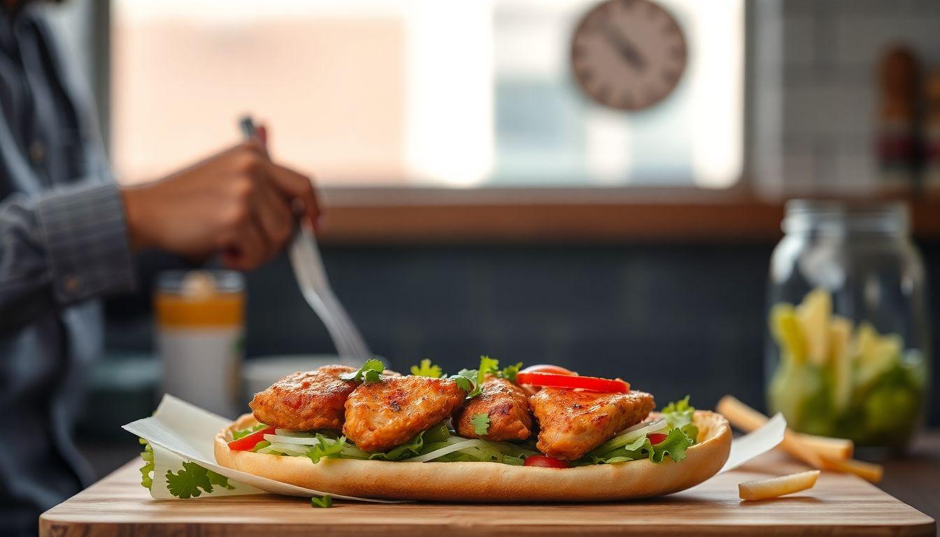 Chicken Shwarma Keto Friendly