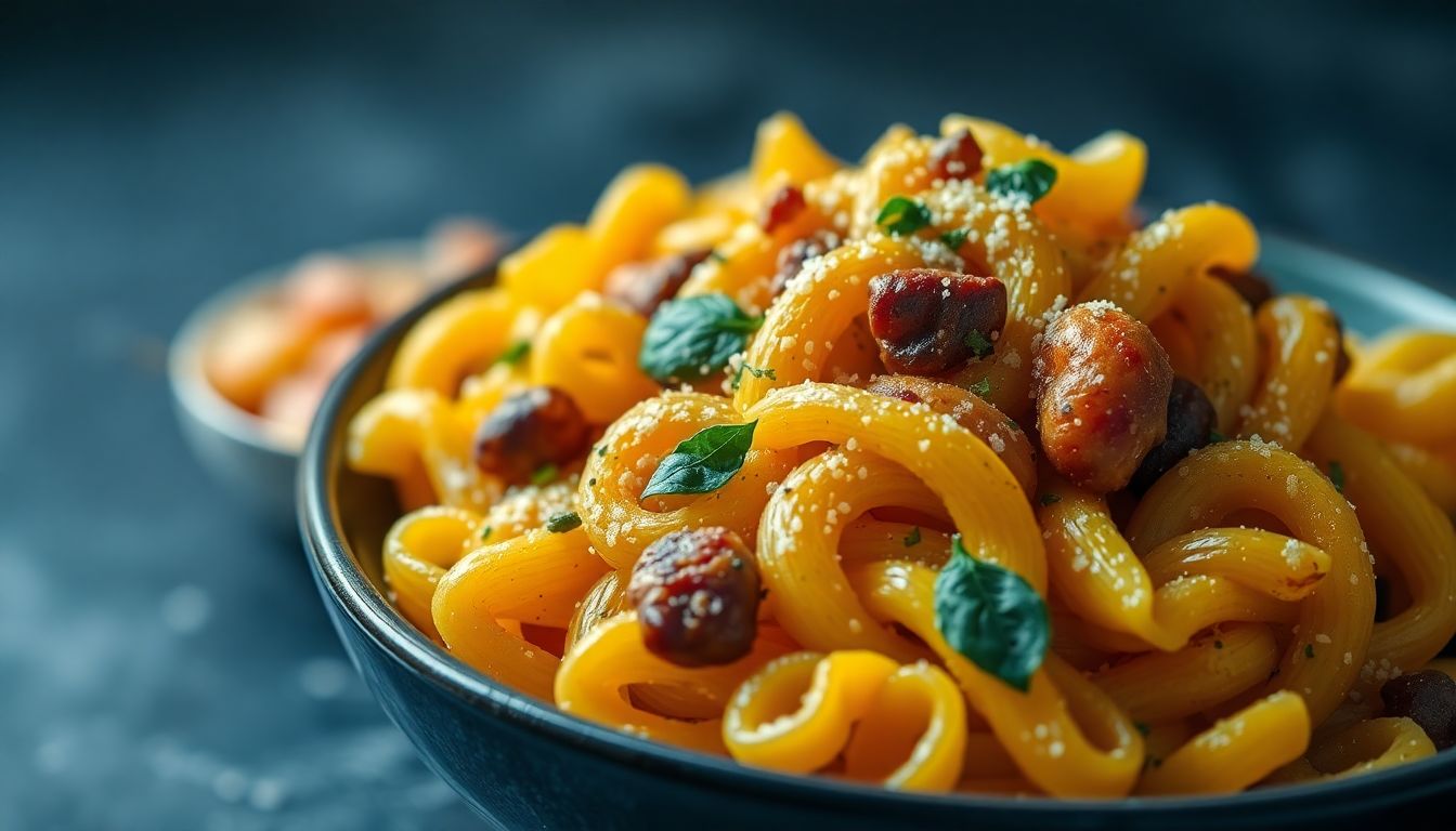 Late Night Chickpea Pasta Without the Crash