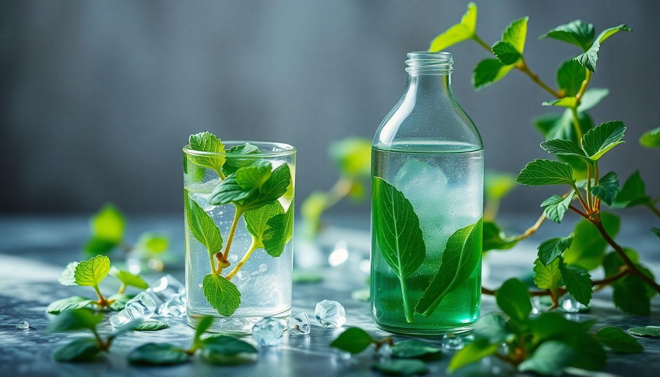 Clear skin in a sippy cup