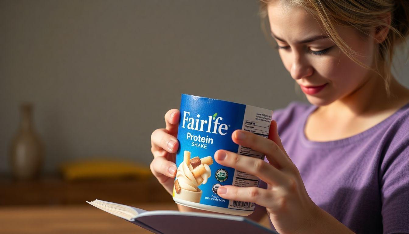 Fairlife Shake Label Reality