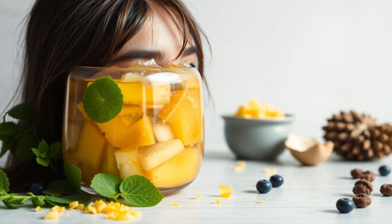 Bloating and Stress Relief in a Jar