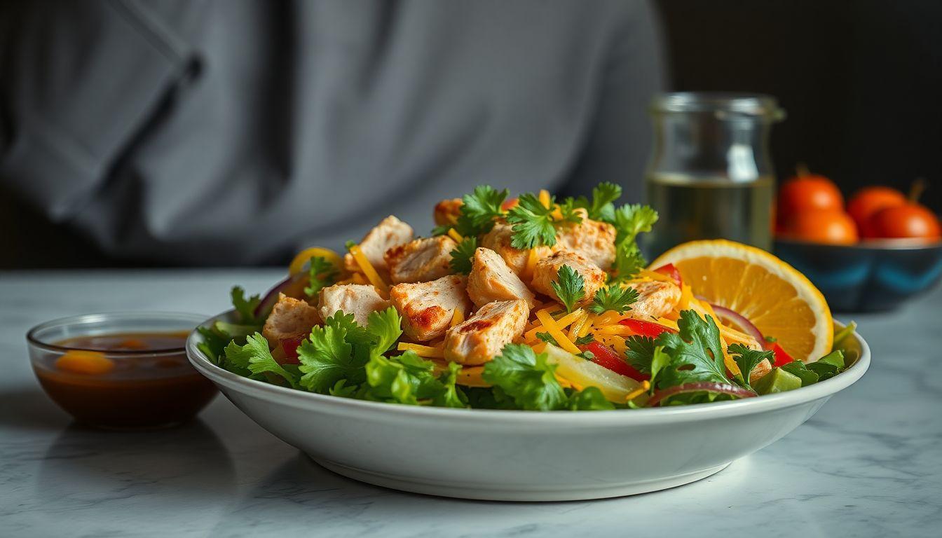 Clock Your Chicken Salad