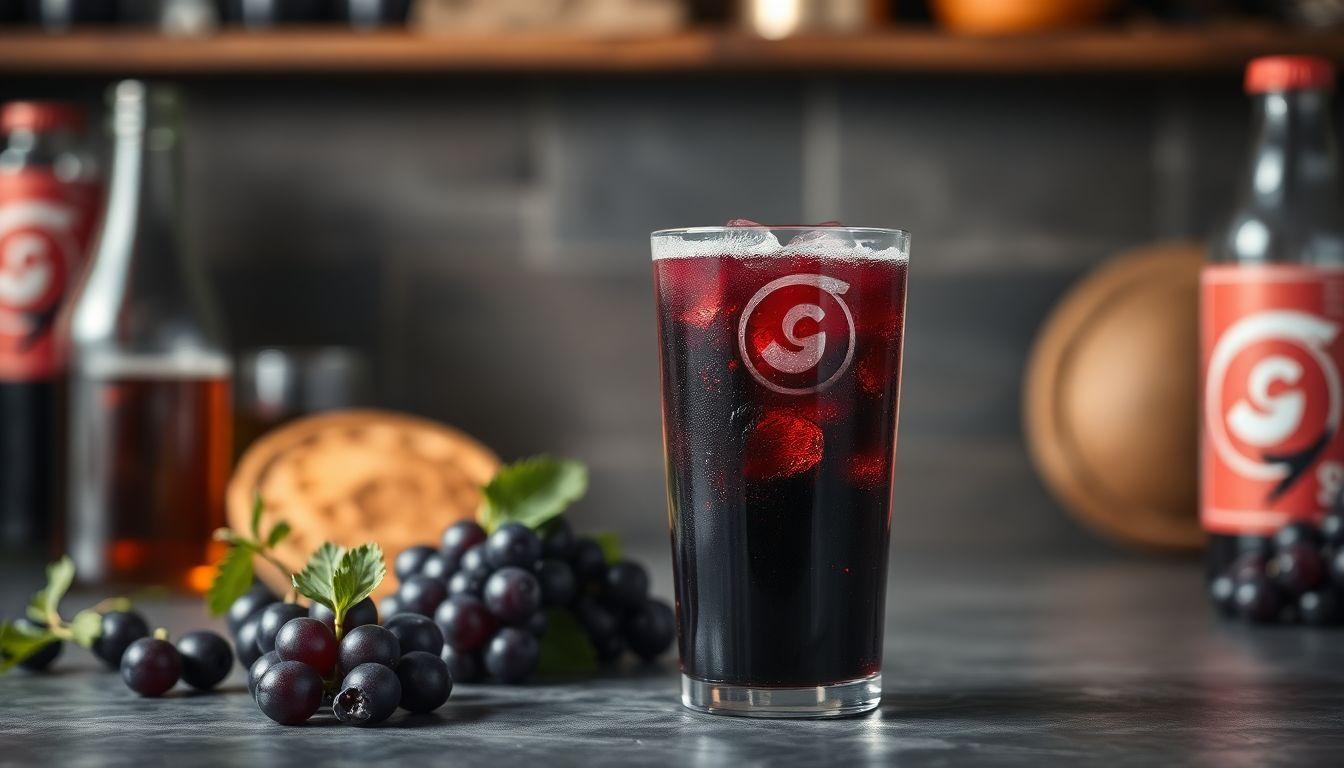 Grog Grape Flavored Hard Soda Vegan Options