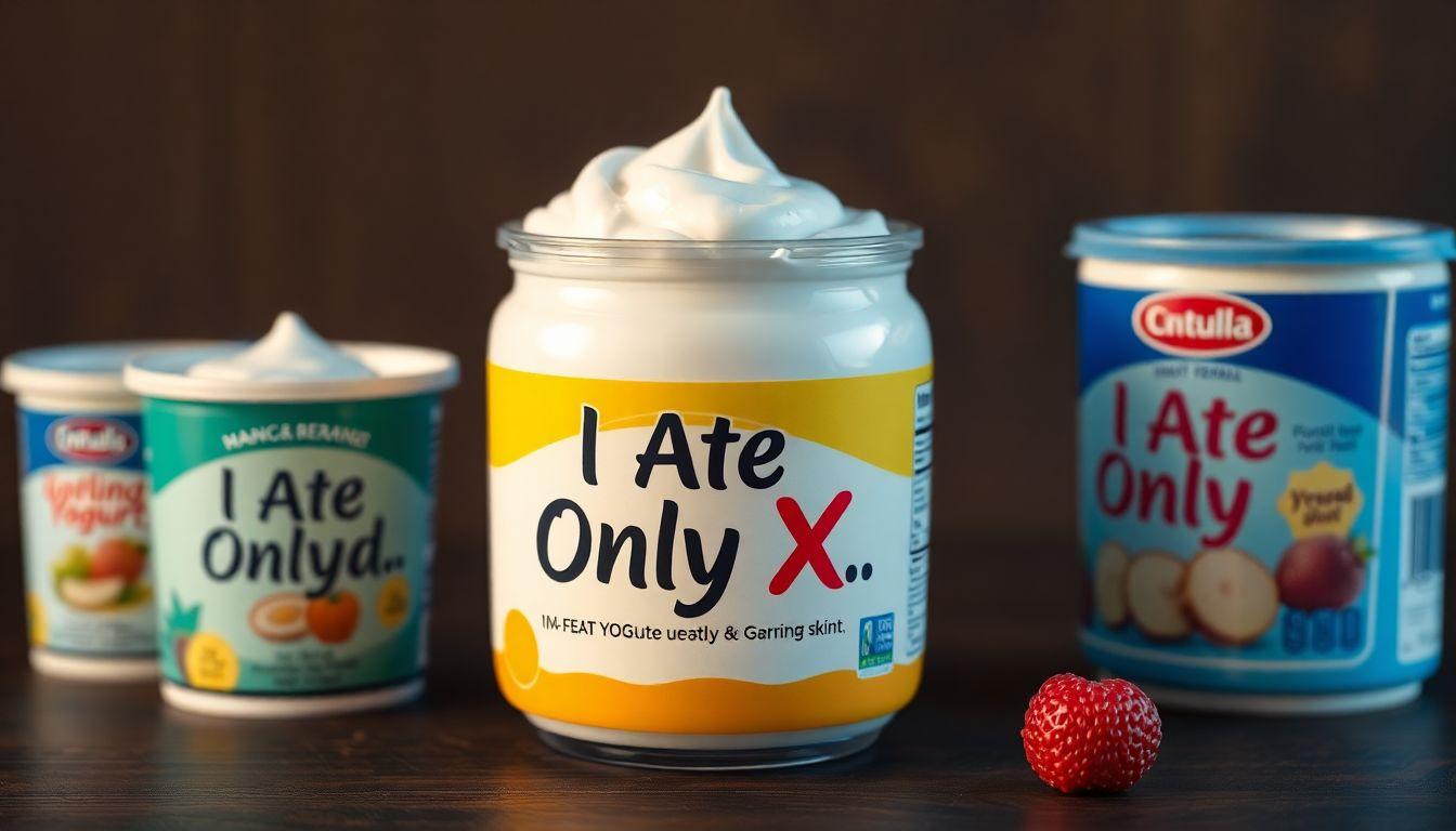 I ate only yogurt for breakfast to see if my skin would clear