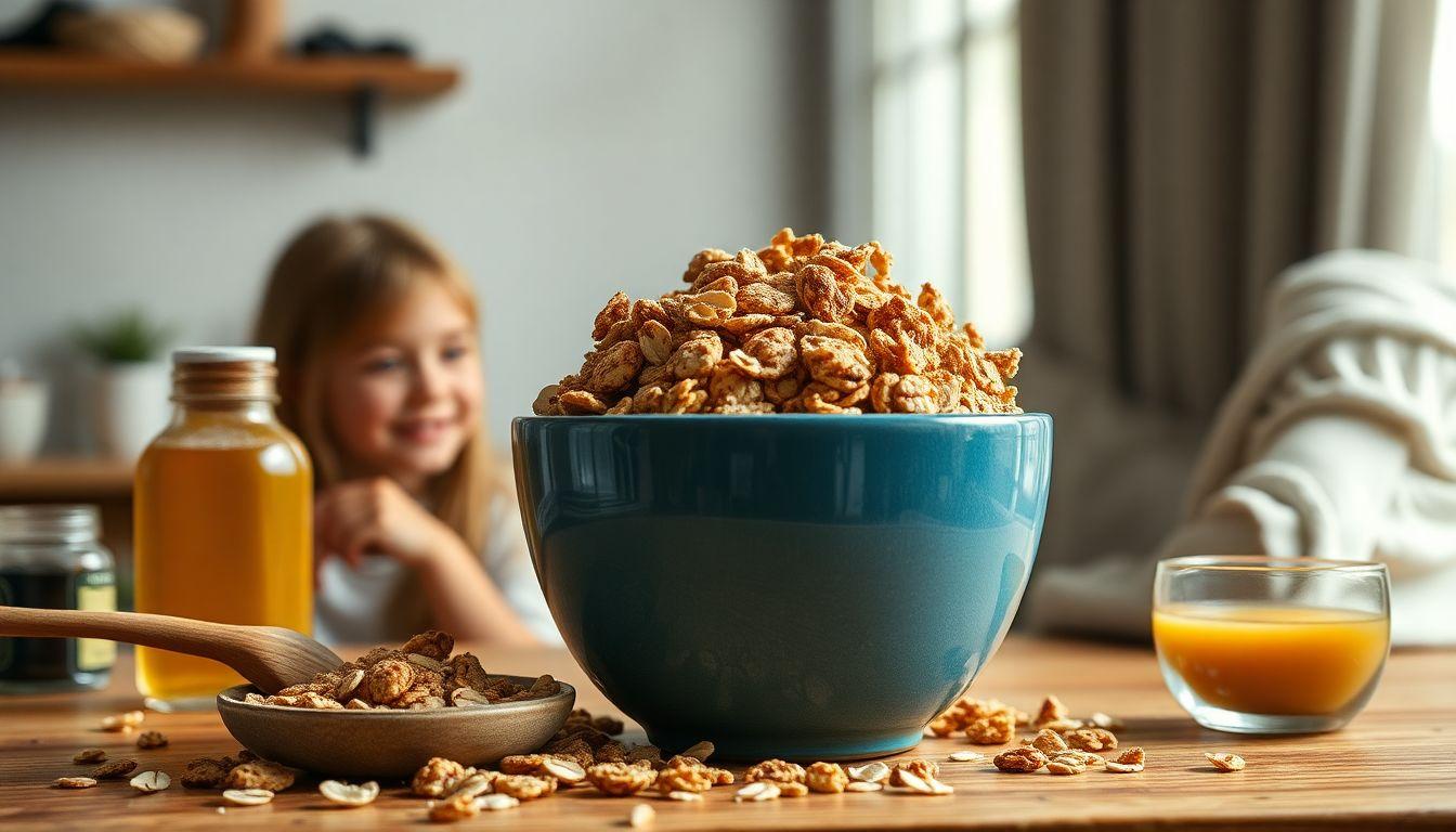 Muscle Gain Granola Texture Check