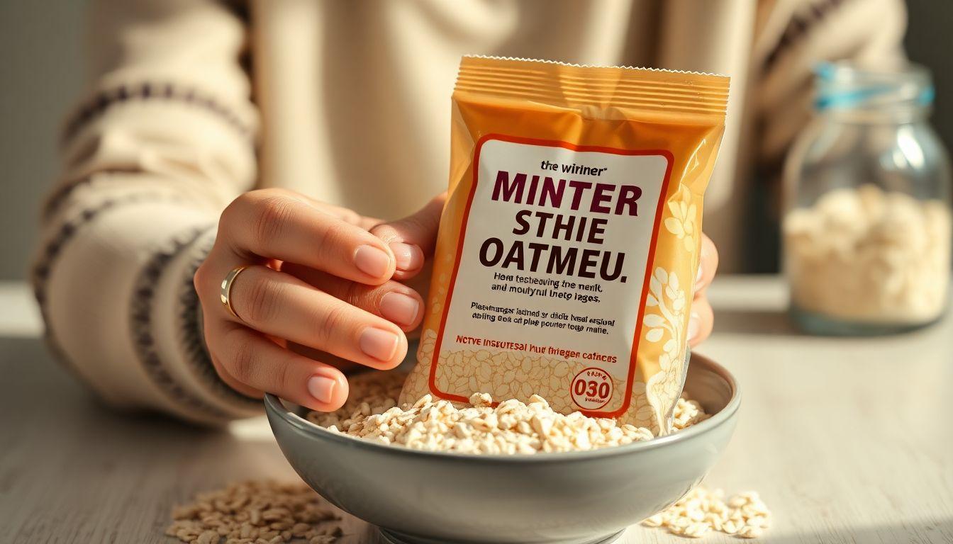 Apple cinnamon packets beat the morning bloat better than cream flavors