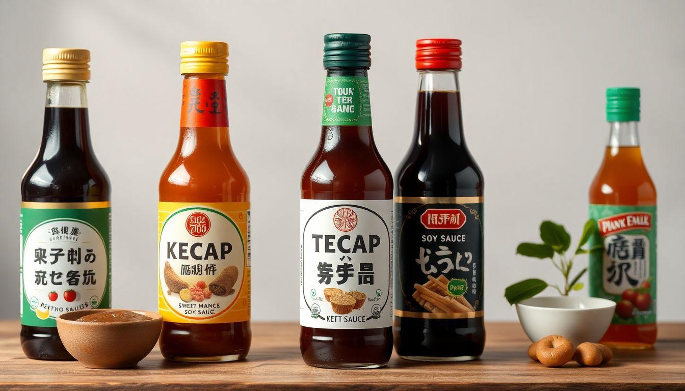 Kecap Manis Sweet Soy Sauce vs Traditional Soy