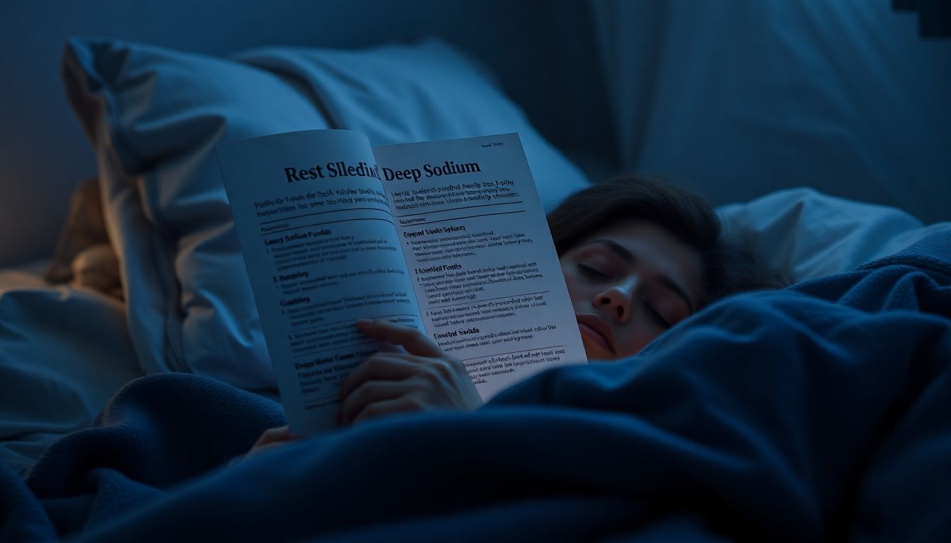 Reading the Sodium Label for Lower Cortisol