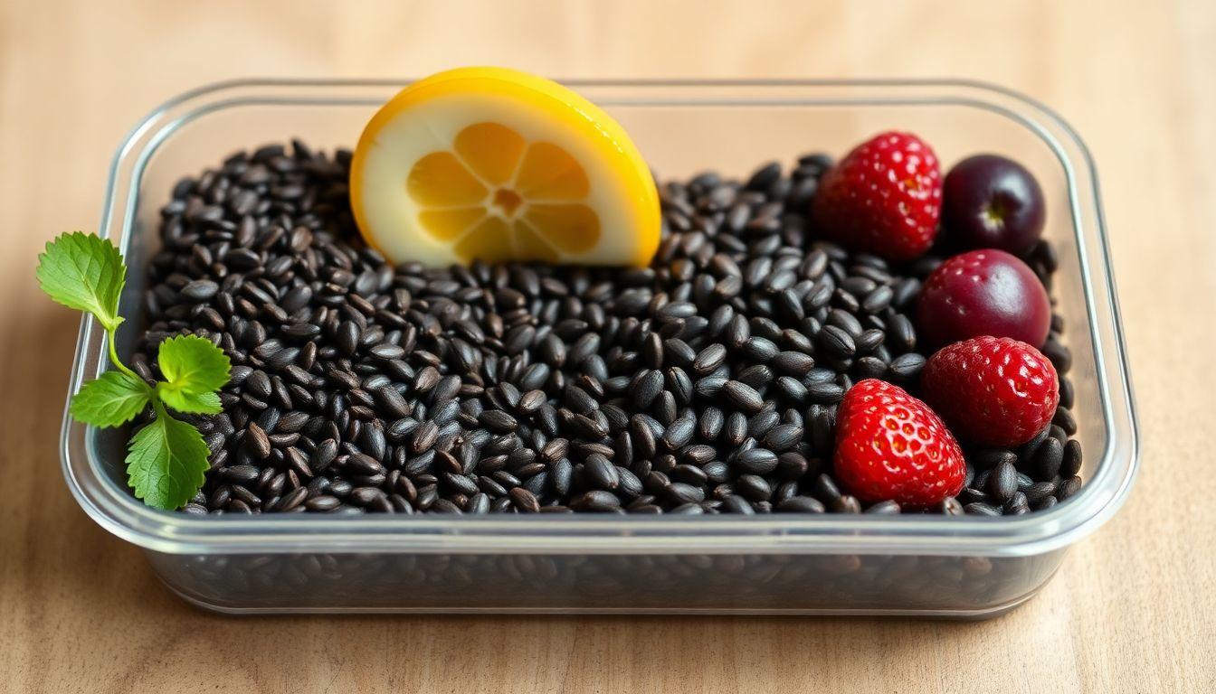 Black Chia Seeds for Happy Kids Lunchboxes