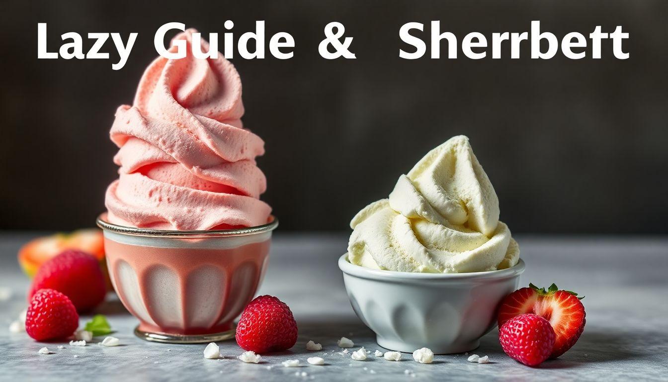 Sherbet Swirl for Late Night Cravings