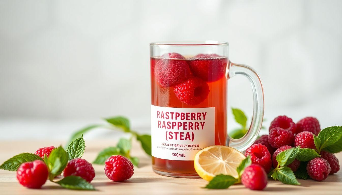 Raspberry Real Brewed Tea Keto Friendly