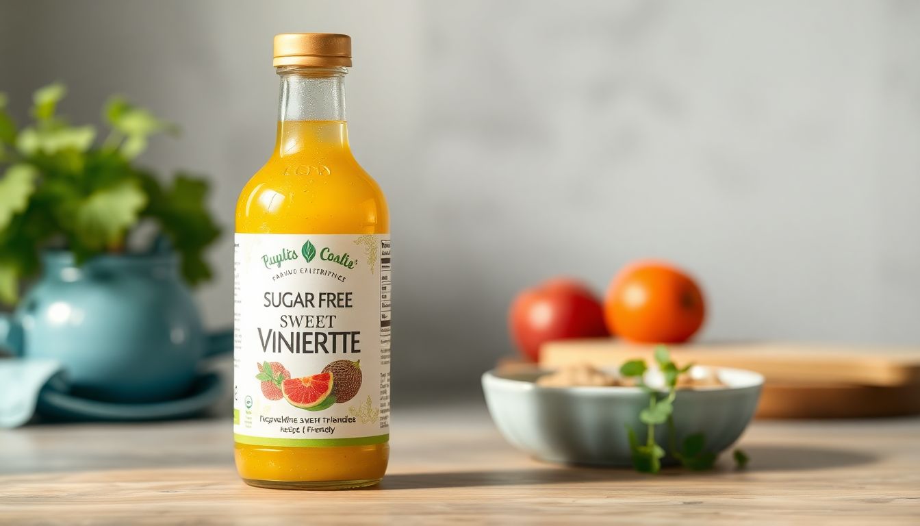 The Best Sugar-Free Sweet Vinaigrette for Your Keto Kitchen