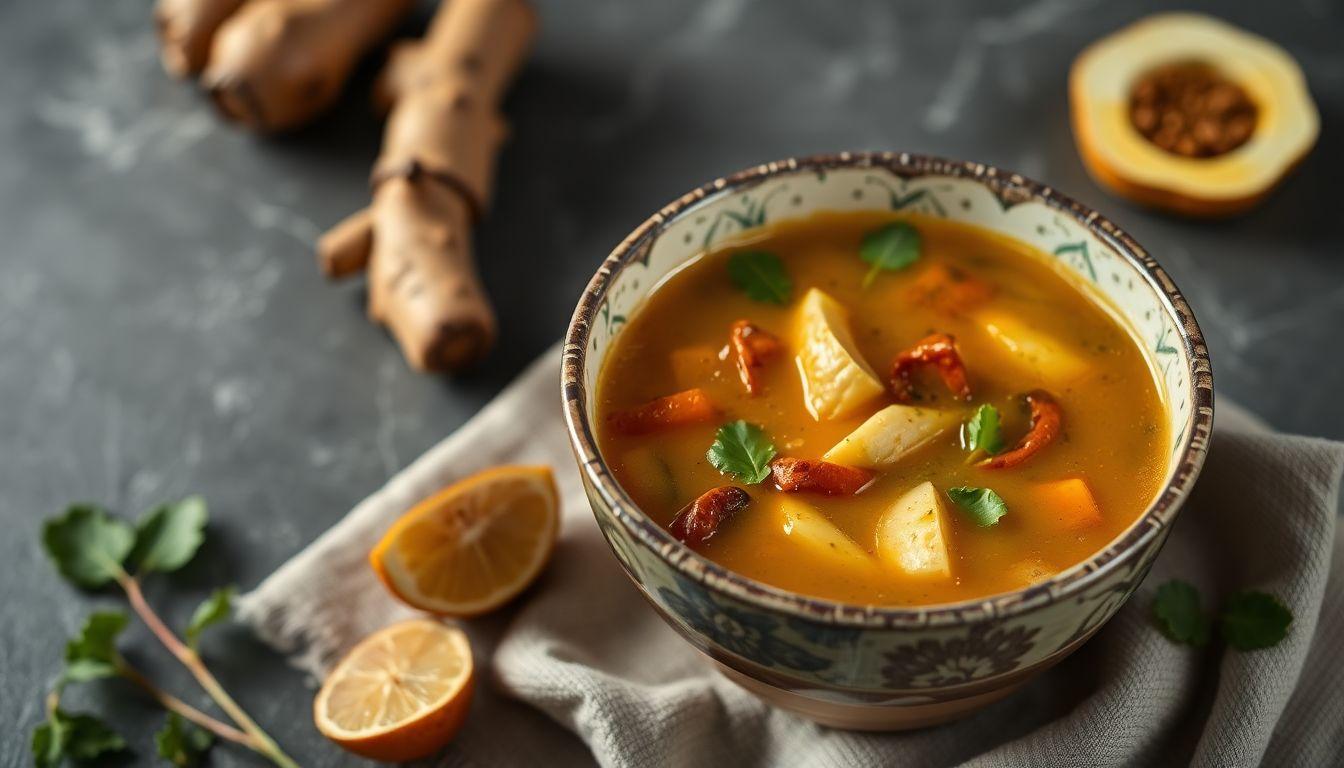 The Ginger Soup That Debloats