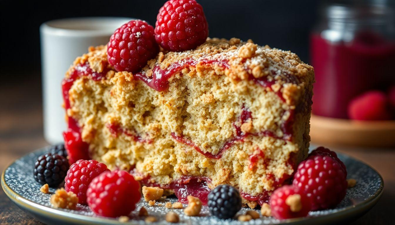 A Keto Coachs Take on Wildberry Crumble