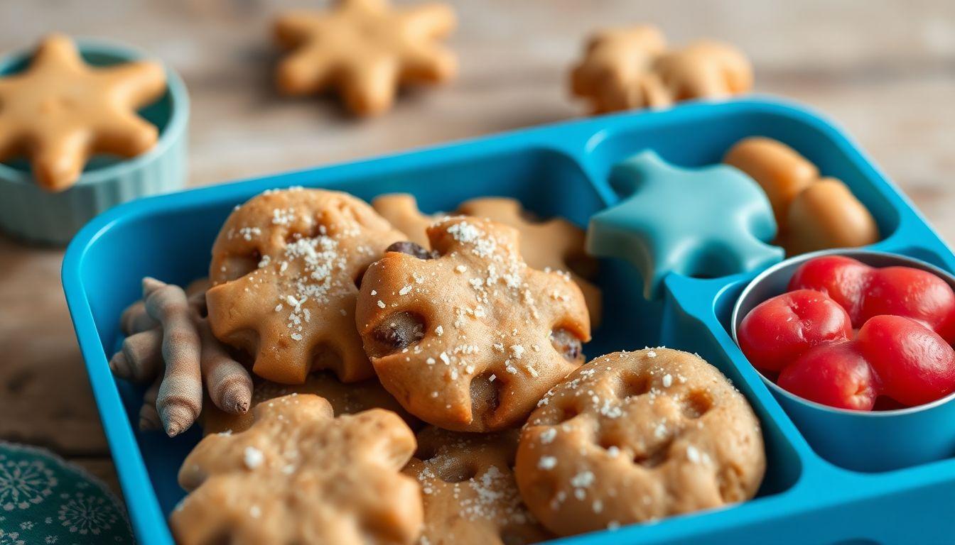 Winter Mini Cookie Selection Kids Lunchbox Ideas