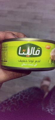 لحم تونا خفيف في زيت نباتي