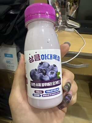 자연 수제 블루베리 요거트