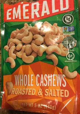 Whole cashews