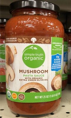 Mushroom pasta sauce