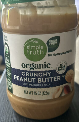 Organic Crunchy Peanut Butter