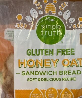 Gluten Free Honey Oat Sandwich Bread