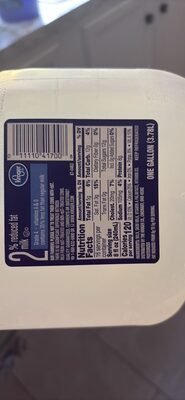2% reduced fat milk