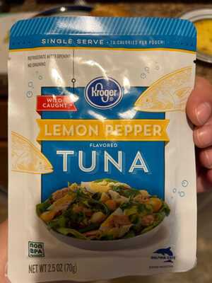 Lemon pepper tuna