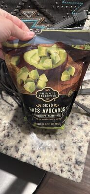 Diced Hass Avocados