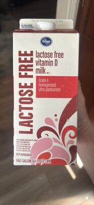 lactose free vitamin D milk