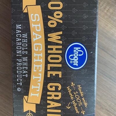 100% whole grain spaghetti