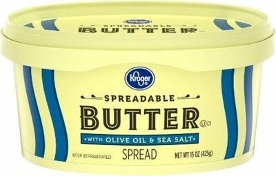 Spreadable butter with olive oil & sea salt