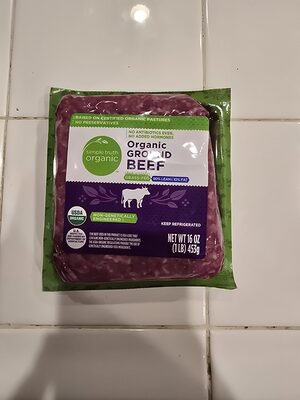 Organic Ground Beef