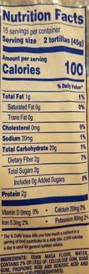 White Corn Tortillas