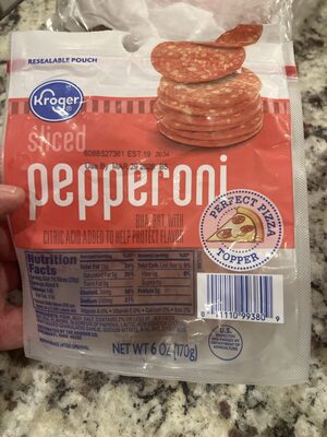 Sliced Pepperoni