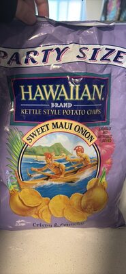 Kettle Style Potato Chips Sweet Maui Onion