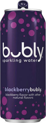 Blackberry enhanced sparkling water