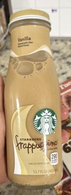 Frappuccino chilled coffee drink
