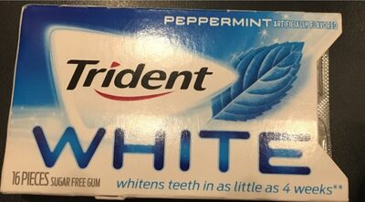 Trident white big pack peppermint