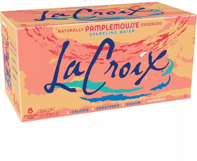 Grapefruit pamplemousse sparkling water, grapefruit pamplemousse