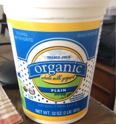 Organic Whole Milk Yogurt