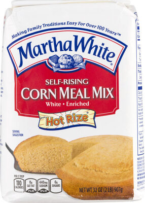 Self-rising corn meal mix