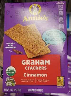 Organic Cinnamon Grahams