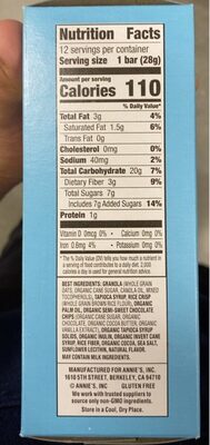 Gluten Free Double Chocolate Chip Granola Bars